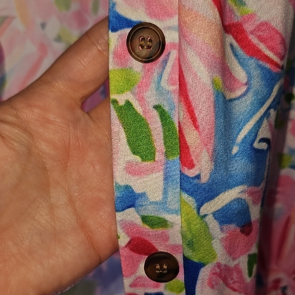 Floral Kimono Cardigan - Picture 2 of 4